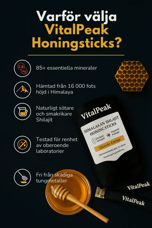 VitalPeak™ – Himalaya Energi Honungspinnar